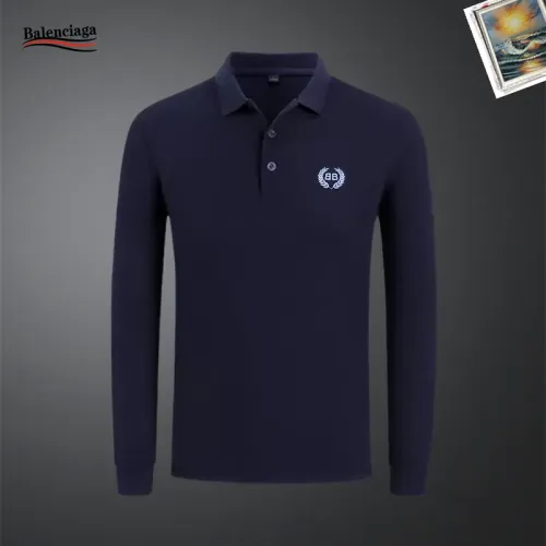 Balenciaga T-Shirts Long Sleeved For Men #1437329 $40.00 USD, Wholesale Replica Balenciaga T-Shirts