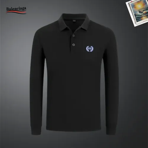Balenciaga T-Shirts Long Sleeved For Men #1437330 $40.00 USD, Wholesale Replica Balenciaga T-Shirts