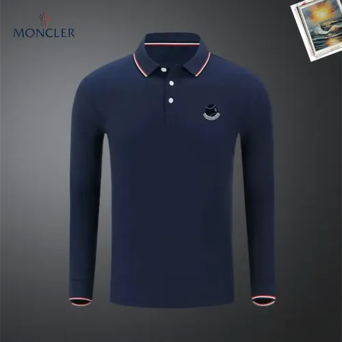 Moncler T-Shirts Long Sleeved For Men #1437388 $40.00 USD, Wholesale Replica Moncler T-Shirts