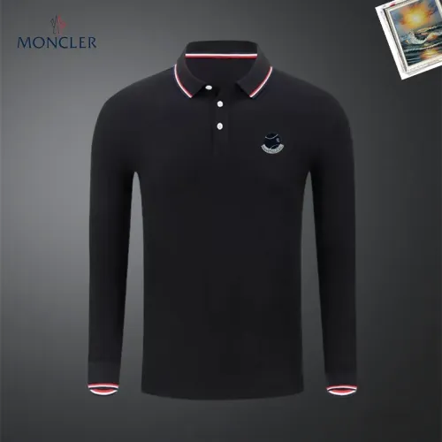 Moncler T-Shirts Long Sleeved For Men #1437389 $40.00 USD, Wholesale Replica Moncler T-Shirts