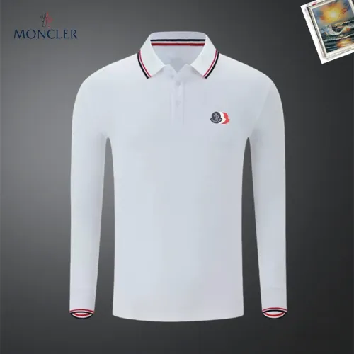 Moncler T-Shirts Long Sleeved For Men #1437391 $40.00 USD, Wholesale Replica Moncler T-Shirts