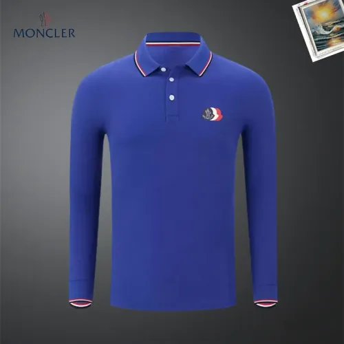 Moncler T-Shirts Long Sleeved For Men #1437393 $40.00 USD, Wholesale Replica Moncler T-Shirts