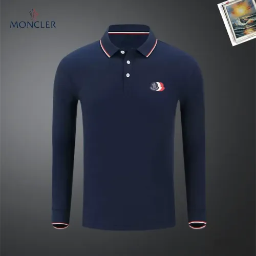 Moncler T-Shirts Long Sleeved For Men #1437394 $40.00 USD, Wholesale Replica Moncler T-Shirts