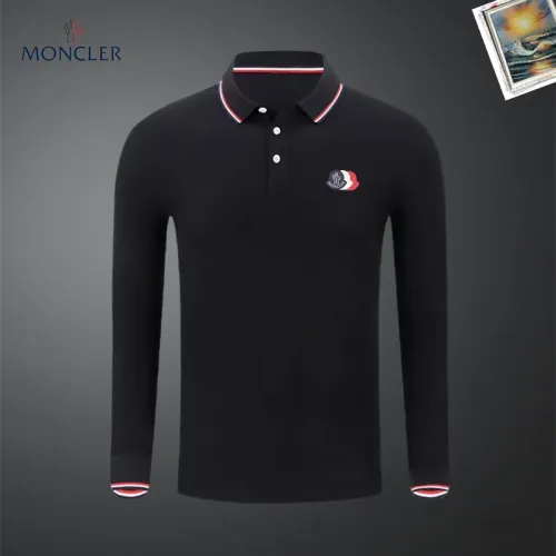 Moncler T-Shirts Long Sleeved For Men #1437395 $40.00 USD, Wholesale Replica Moncler T-Shirts