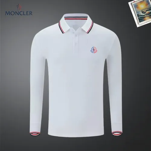 Moncler T-Shirts Long Sleeved For Men #1437397 $40.00 USD, Wholesale Replica Moncler T-Shirts