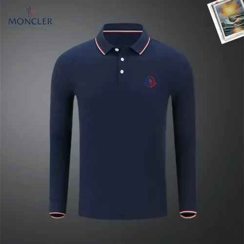Moncler T-Shirts Long Sleeved For Men #1437400 $40.00 USD, Wholesale Replica Moncler T-Shirts