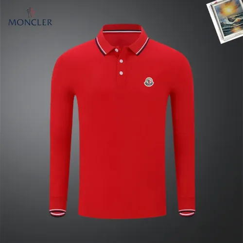 Moncler T-Shirts Long Sleeved For Men #1437405 $40.00 USD, Wholesale Replica Moncler T-Shirts