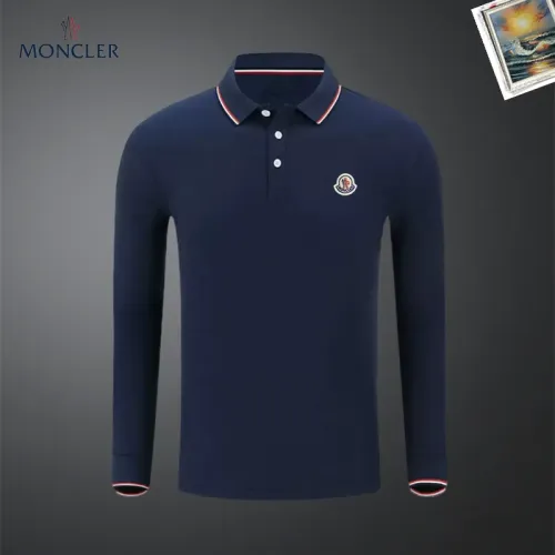 Moncler T-Shirts Long Sleeved For Men #1437407 $40.00 USD, Wholesale Replica Moncler T-Shirts