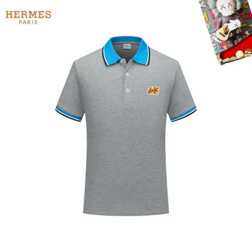 Hermes T-Shirts Short Sleeved For Men #1437417 $29.00 USD, Wholesale Replica Hermes T-Shirts