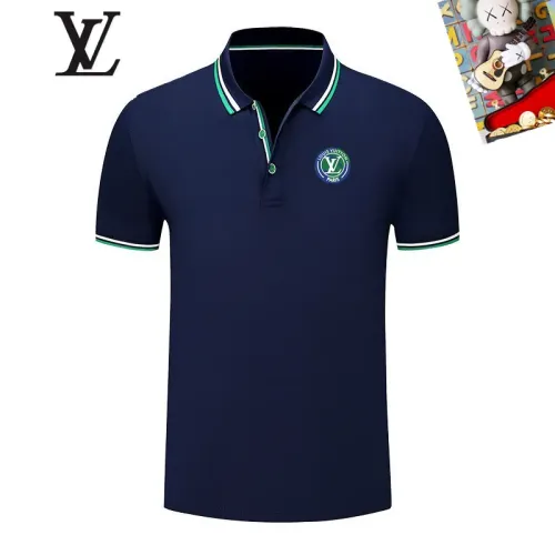 Louis Vuitton LV T-Shirts Short Sleeved For Men #1437481 $29.00 USD, Wholesale Replica Louis Vuitton LV T-Shirts