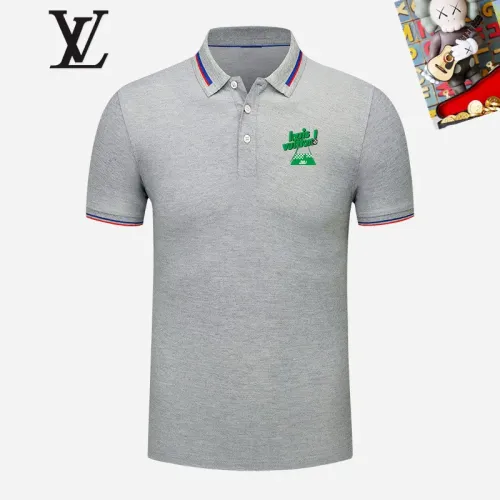 Louis Vuitton LV T-Shirts Short Sleeved For Men #1437490 $29.00 USD, Wholesale Replica Louis Vuitton LV T-Shirts