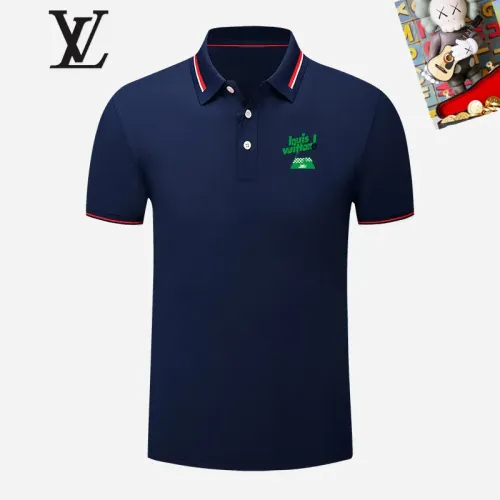 Louis Vuitton LV T-Shirts Short Sleeved For Men #1437493 $29.00 USD, Wholesale Replica Louis Vuitton LV T-Shirts