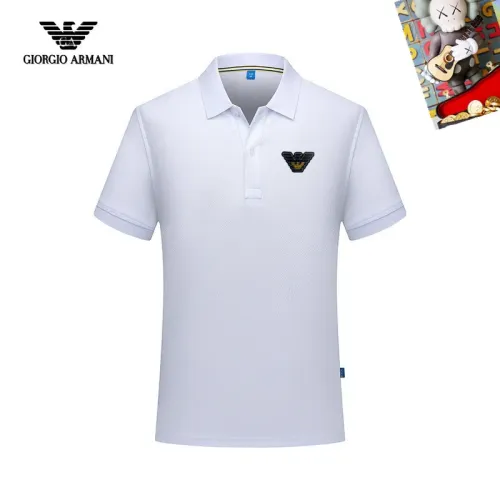 Armani T-Shirts Short Sleeved For Men #1437530 $29.00 USD, Wholesale Replica Armani T-Shirts