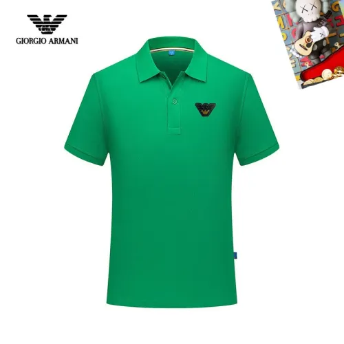 Armani T-Shirts Short Sleeved For Men #1437531 $29.00 USD, Wholesale Replica Armani T-Shirts