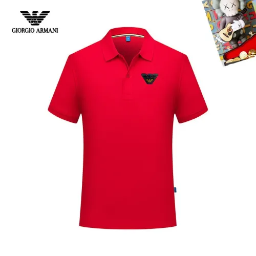 Armani T-Shirts Short Sleeved For Men #1437532 $29.00 USD, Wholesale Replica Armani T-Shirts