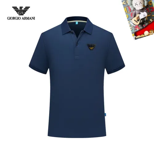 Armani T-Shirts Short Sleeved For Men #1437533 $29.00 USD, Wholesale Replica Armani T-Shirts