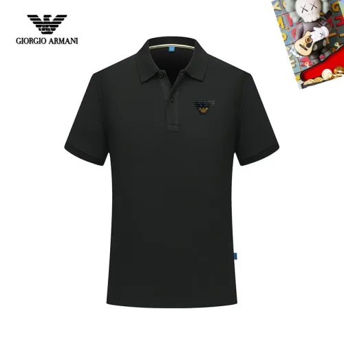 Armani T-Shirts Short Sleeved For Men #1437534 $29.00 USD, Wholesale Replica Armani T-Shirts