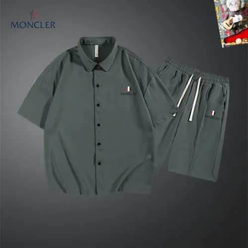 Moncler Tracksuits Short Sleeved For Men #1437568 $48.00 USD, Wholesale Replica Moncler Tracksuits