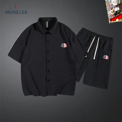 Moncler Tracksuits Short Sleeved For Men #1437572 $48.00 USD, Wholesale Replica Moncler Tracksuits