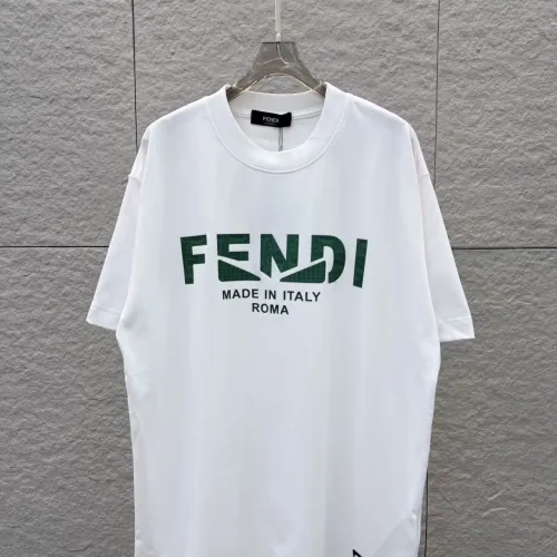 Fendi T-Shirts Short Sleeved For Unisex #1437609 $36.00 USD, Wholesale Replica Fendi T-Shirts