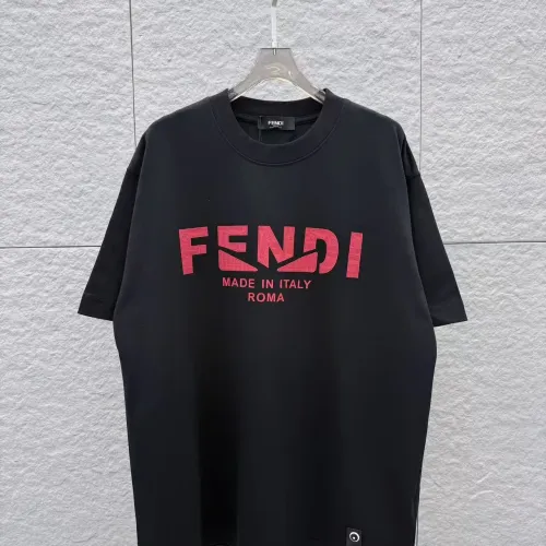 Fendi T-Shirts Short Sleeved For Unisex #1437610 $36.00 USD, Wholesale Replica Fendi T-Shirts