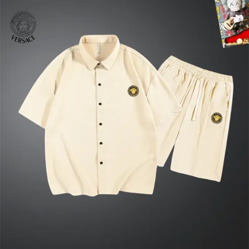 Versace Tracksuits Short Sleeved For Men #1437611 $48.00 USD, Wholesale Replica Versace Tracksuits