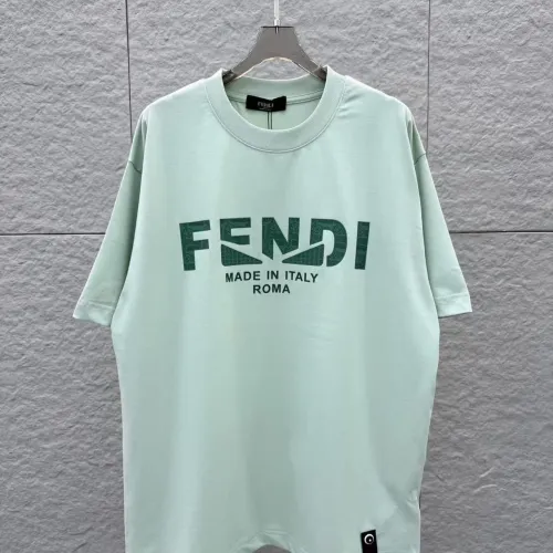 Fendi T-Shirts Short Sleeved For Unisex #1437612 $36.00 USD, Wholesale Replica Fendi T-Shirts