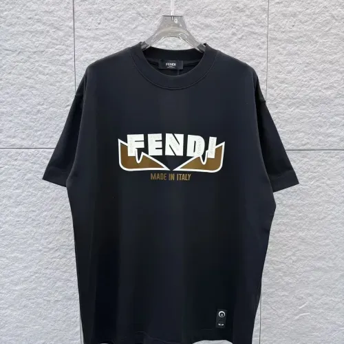 Fendi T-Shirts Short Sleeved For Unisex #1437621 $36.00 USD, Wholesale Replica Fendi T-Shirts