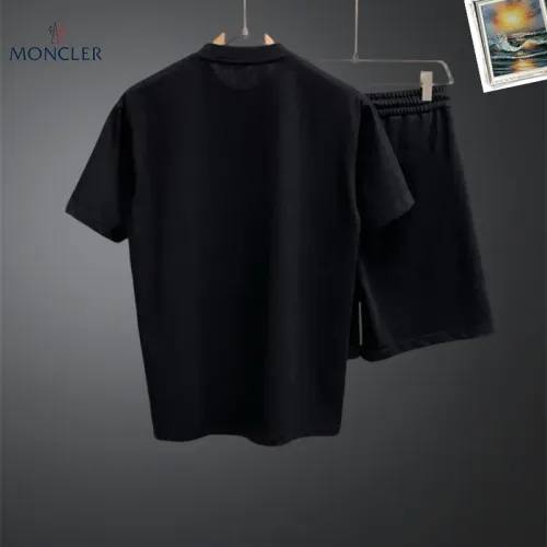 Replica Moncler Tracksuits Short Sleeved For Men #1437636 $48.00 USD for Wholesale