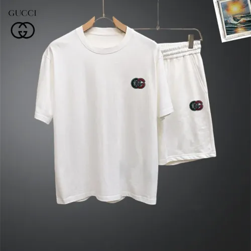 Gucci Tracksuits Short Sleeved For Men #1437642 $48.00 USD, Wholesale Replica Gucci Tracksuits