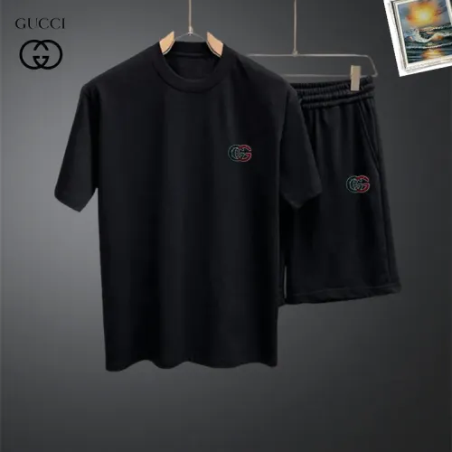 Gucci Tracksuits Short Sleeved For Men #1437643 $48.00 USD, Wholesale Replica Gucci Tracksuits