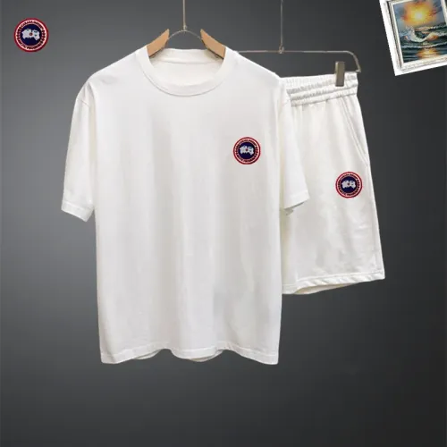 Canada Goose Tracksuits Short Sleeved For Men #1437658