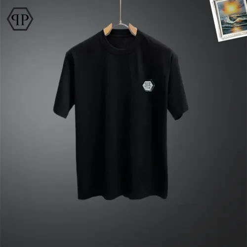 Replica Philipp Plein PP Tracksuits Short Sleeved For Men #1437685 $48.00 USD for Wholesale