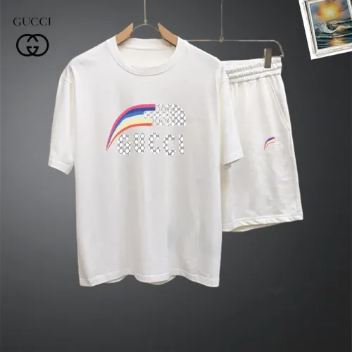 Gucci Tracksuits Short Sleeved For Men #1437688 $48.00 USD, Wholesale Replica Gucci Tracksuits
