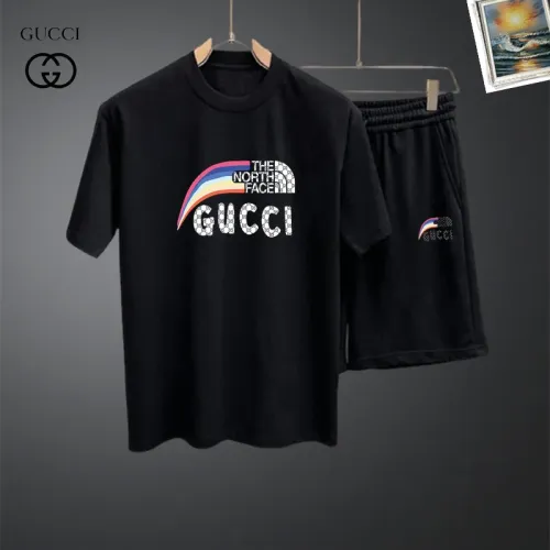 Gucci Tracksuits Short Sleeved For Men #1437689 $48.00 USD, Wholesale Replica Gucci Tracksuits