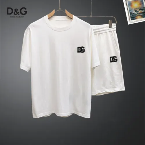 Dolce &amp; Gabbana D&amp;G Tracksuits Short Sleeved For Men #1437705 $48.00 USD, Wholesale Replica Dolce &amp; Gabbana D&amp;G Tracksuits