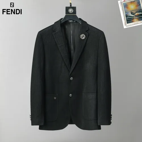 Fendi Jackets Long Sleeved For Men #1437730 $68.00 USD, Wholesale Replica Fendi Jackets