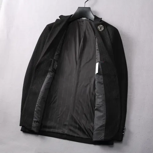 Replica Fendi Jackets Long Sleeved For Men #1437730 $68.00 USD for Wholesale
