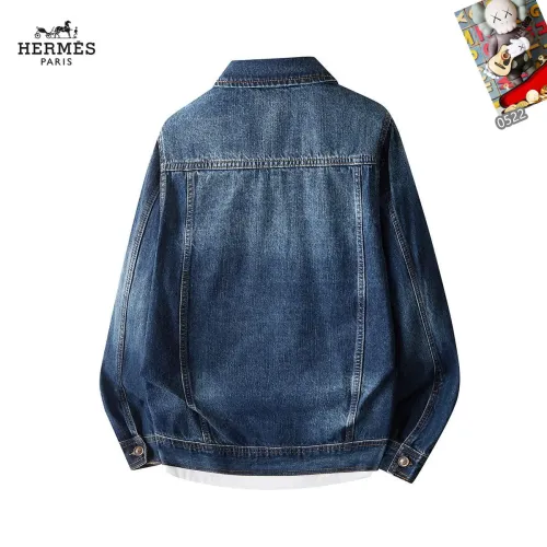 Replica Hermes Jackets Long Sleeved For Men #1437760 $60.00 USD for Wholesale