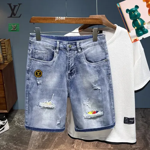 Louis Vuitton LV Jeans For Men #1437797 $40.00 USD, Wholesale Replica Louis Vuitton LV Jeans