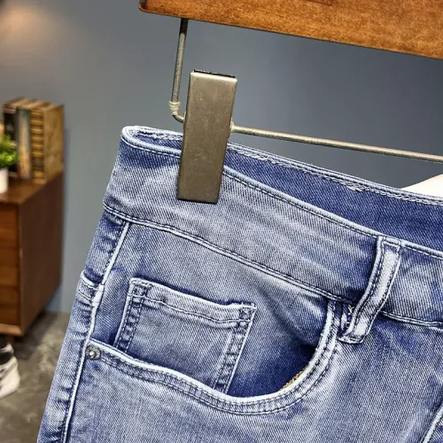 Replica Louis Vuitton LV Jeans For Men #1437797 $40.00 USD for Wholesale