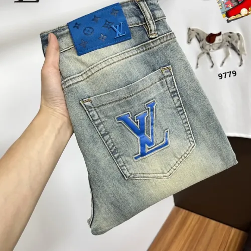 Louis Vuitton LV Jeans For Men #1437809 $48.00 USD, Wholesale Replica Louis Vuitton LV Jeans