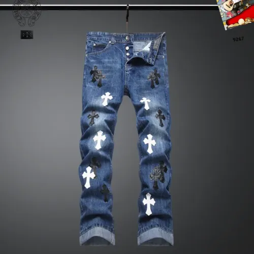 Chrome Hearts Jeans For Men #1437830 $48.00 USD, Wholesale Replica Chrome Hearts Jeans