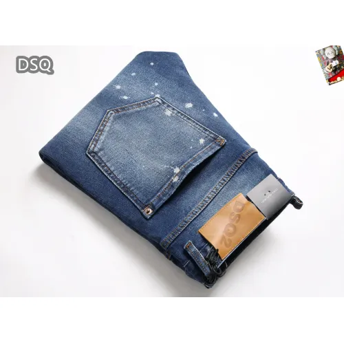 Replica Dsquared Jeans For Men #1437834 $48.00 USD for Wholesale
