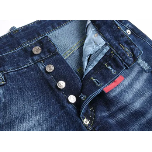 Replica Dsquared Jeans For Men #1437837 $48.00 USD for Wholesale