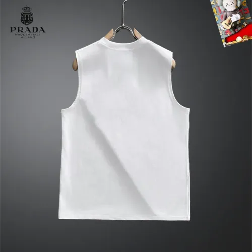 Replica Prada T-Shirts Sleeveless For Unisex #1437890 $25.00 USD for Wholesale