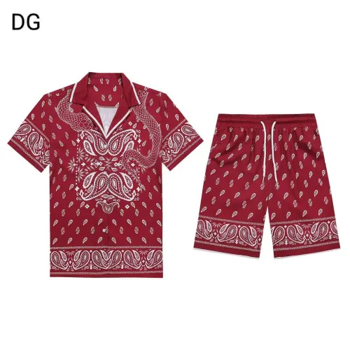Dolce &amp; Gabbana D&amp;G Tracksuits Short Sleeved For Men #1437892 $52.00 USD, Wholesale Replica Dolce &amp; Gabbana D&amp;G Tracksuits