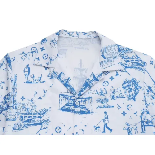 Replica Louis Vuitton LV Tracksuits Short Sleeved For Men #1437900 $52.00 USD for Wholesale