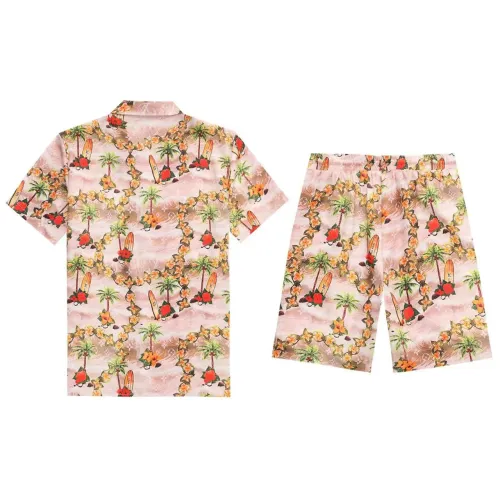 Louis Vuitton LV Tracksuits Short Sleeved For Men #1437901 $52.00 USD, Wholesale Replica Louis Vuitton LV Tracksuits