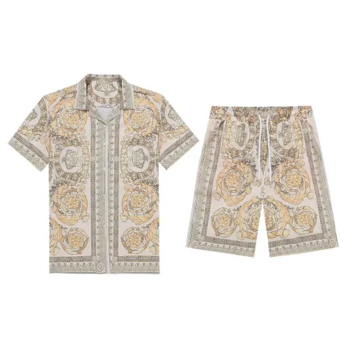Versace Tracksuits Short Sleeved For Men #1437911 $52.00 USD, Wholesale Replica Versace Tracksuits